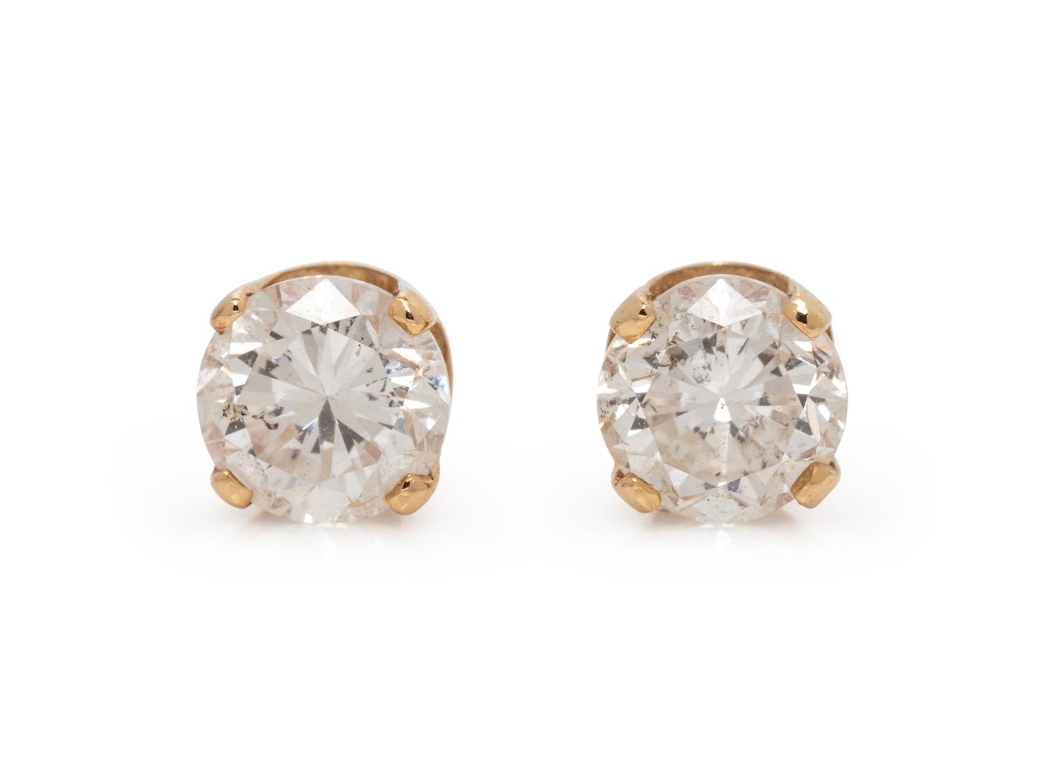 DIAMOND STUD EARRINGS