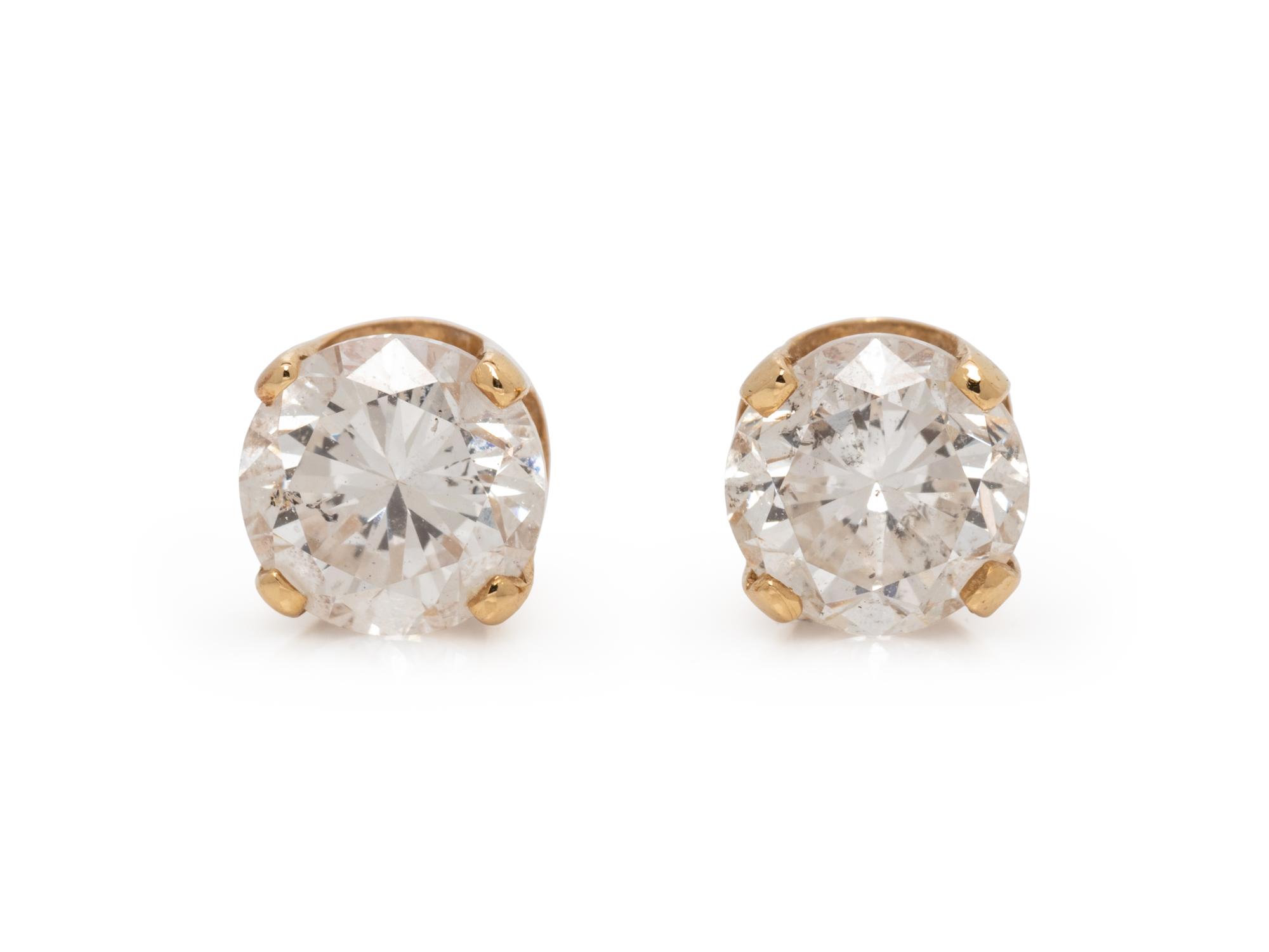 DIAMOND STUD EARRINGS