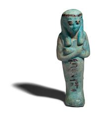 An Egyptian Faience Ushabti