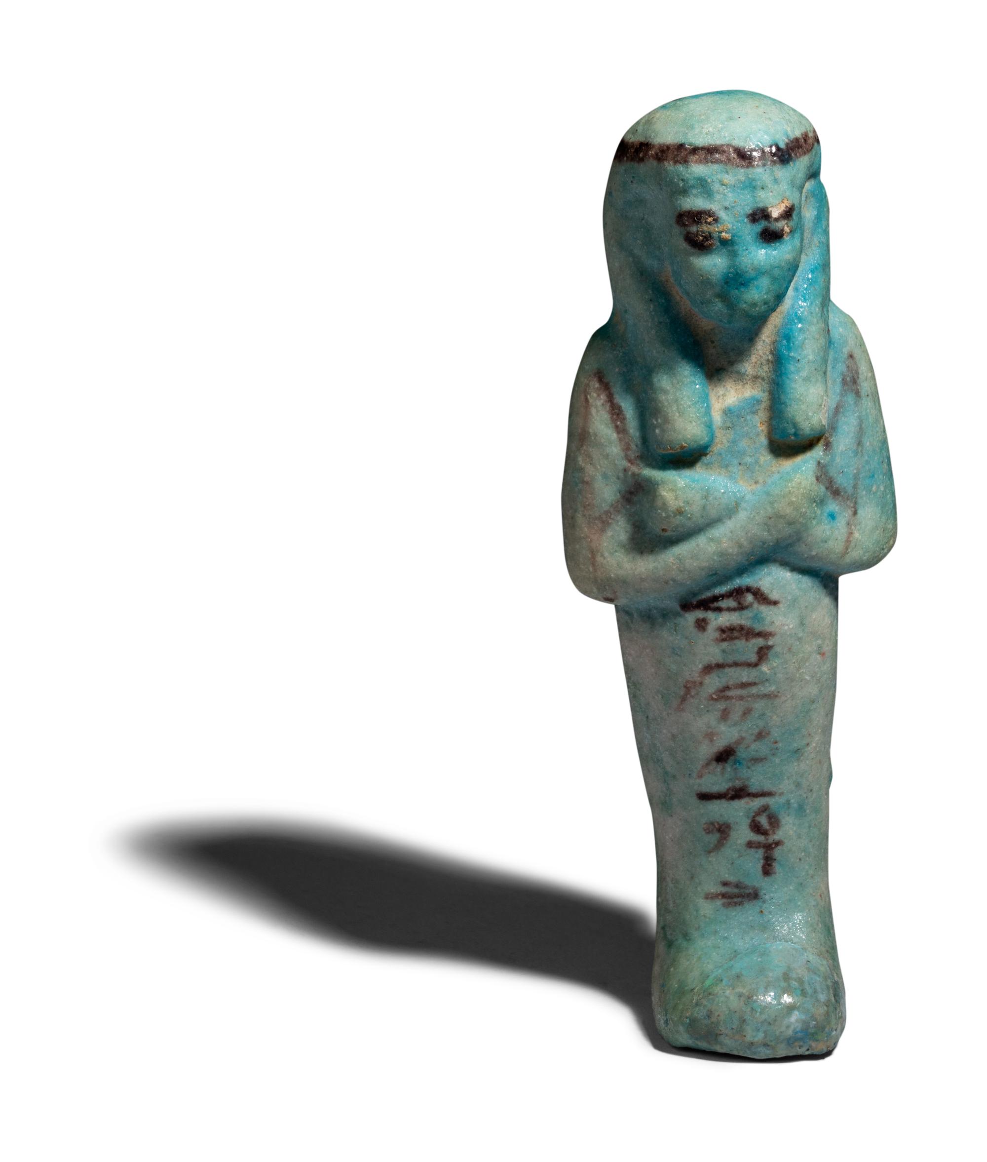 An Egyptian Faience Ushabti