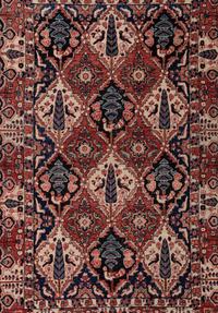 A Bakhtiari Wool Rug