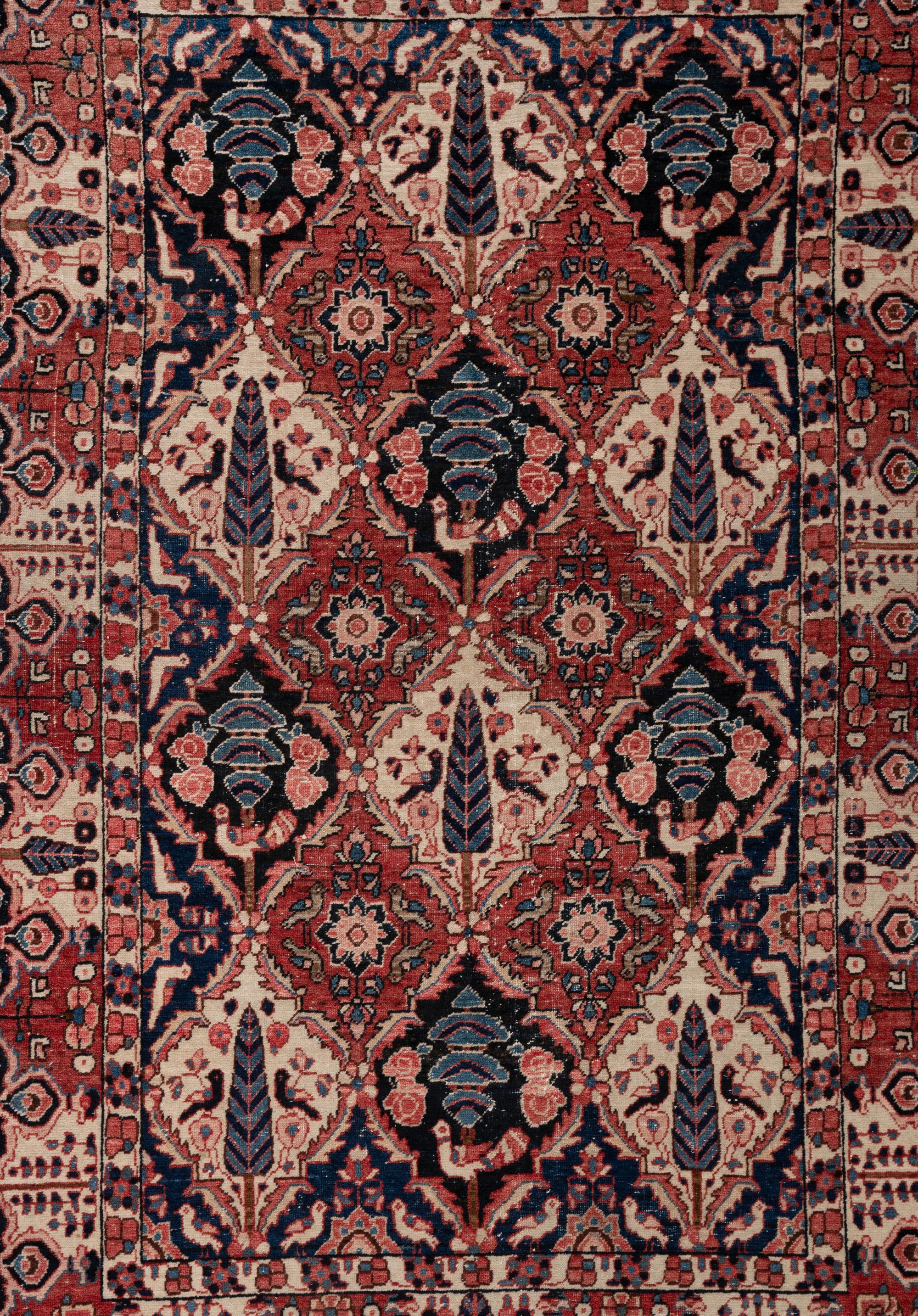 A Bakhtiari Wool Rug
