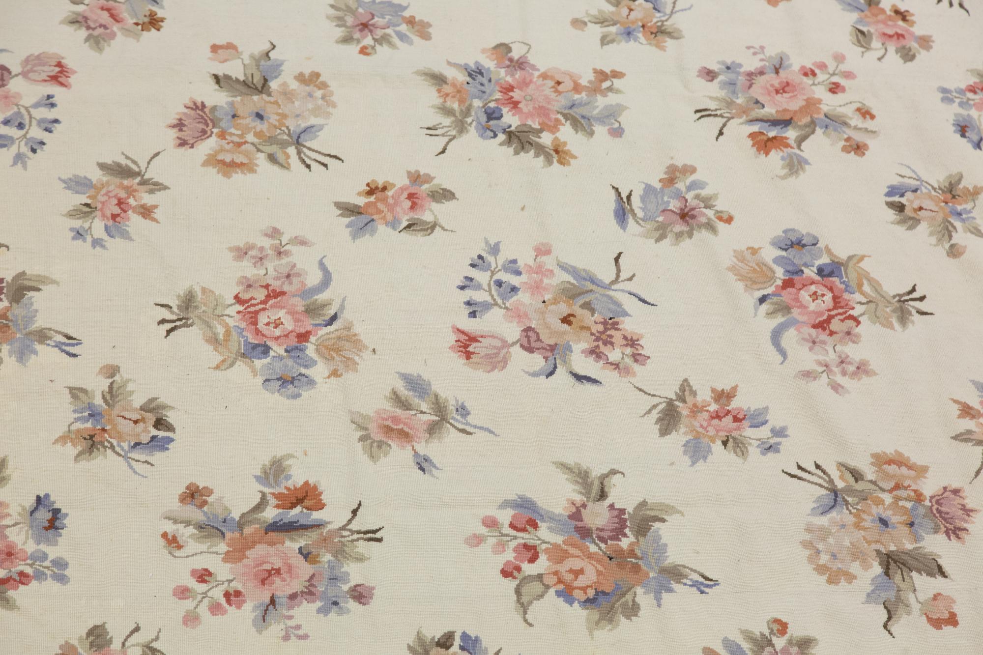 A Needlework Wool Rug