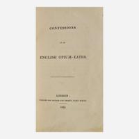 [Literature] (De Quincey, Thomas) Confessions of an English Opium-Eater