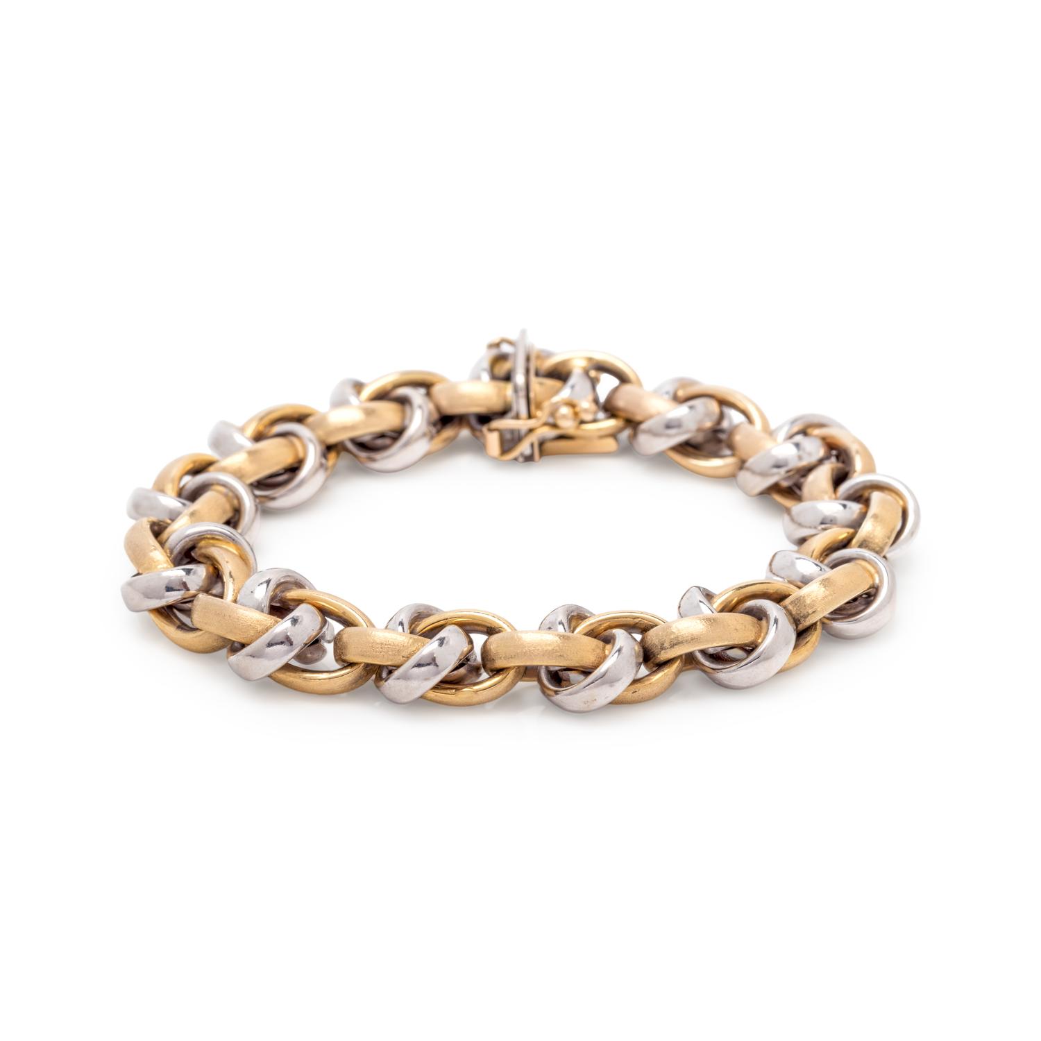 BICOLOR GOLD BRACELET