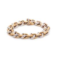 BICOLOR GOLD BRACELET