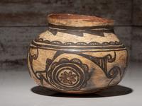 Hopi Polacca Polychrome Pottery Jar
