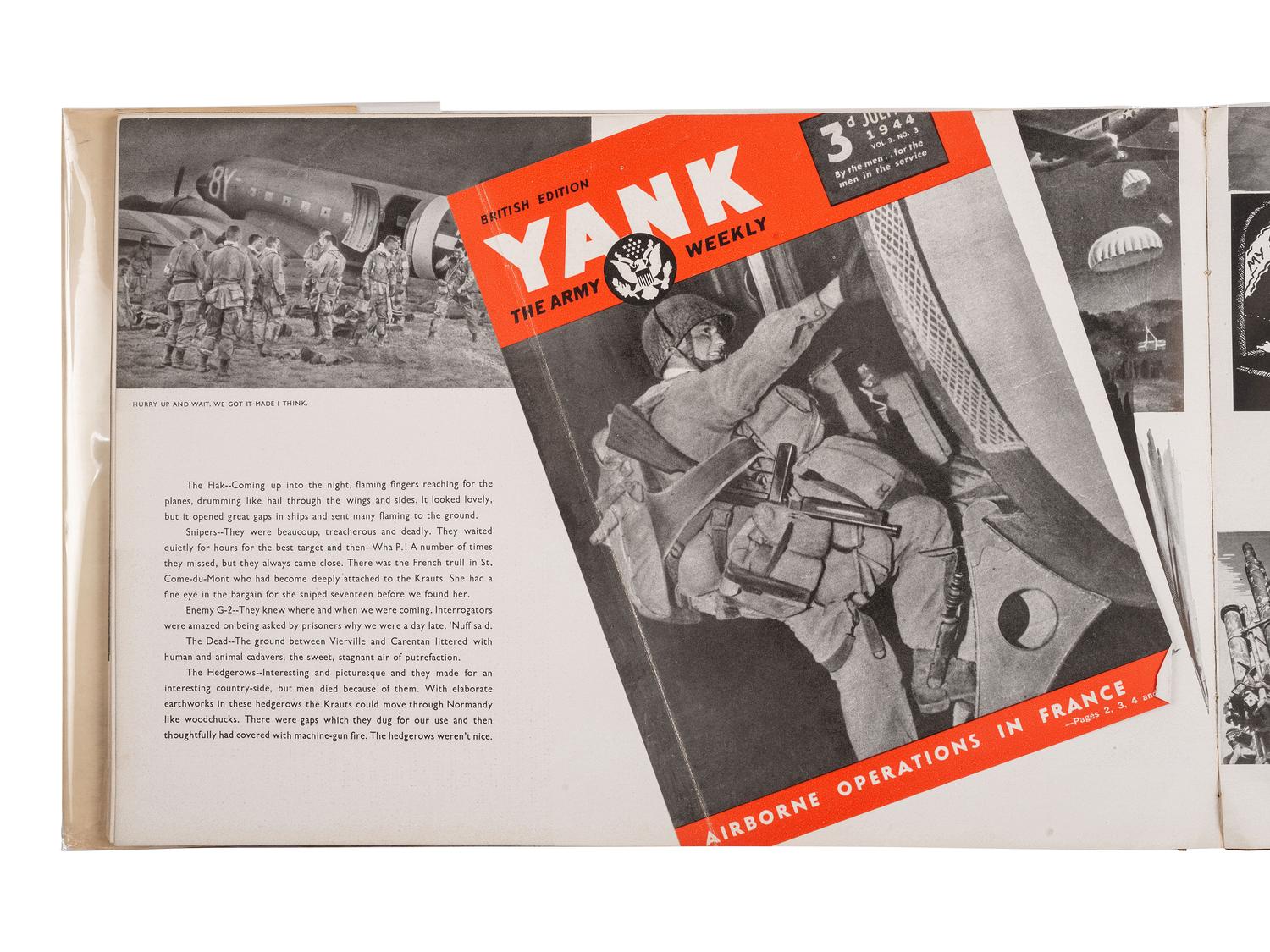[WORLD WAR II]. Pictorial records featuring operations of the 101st Airborne, incl. the 506 PIR.