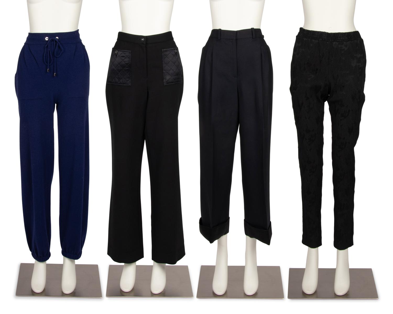 Four Chanel Pairs of Pants, 2010s