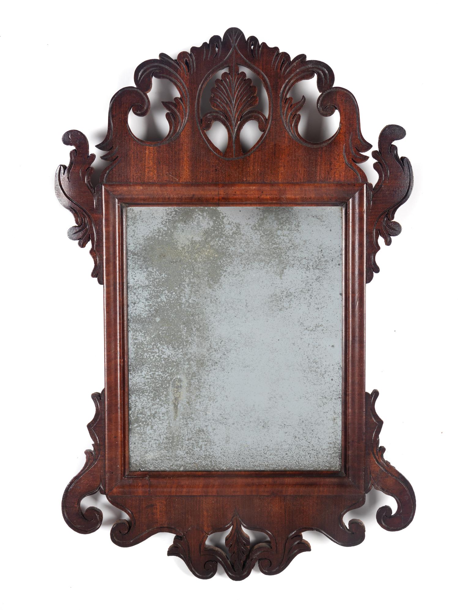 A George III Mahogany Mirror