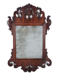 A George III Mahogany Mirror