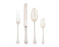 An American Silver Part Flatware Service — Reed & Barton, Taunton, Massachusett, in the Columbia Pattern