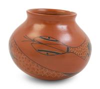 A Lupe Soto Pottery Vase