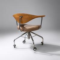 Swivel office chair, model 502, designed 1955 Denmark