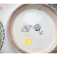 Four Sunderland Luster Center Bowls