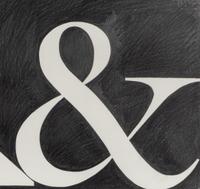 Double Ampersand #2 (Negative) , 2008