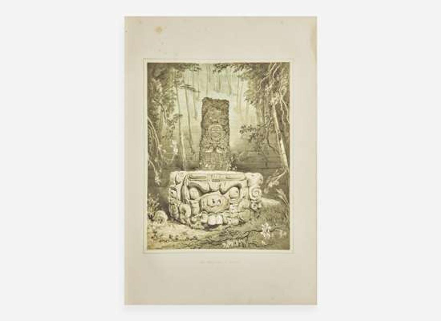 [Travel & Exploration] Catherwood, F(rederick). Views of the Ancient Monuments in Central America, Chiapas and Yucatan
