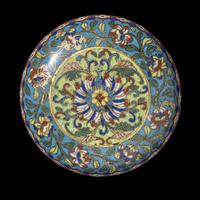 A Chinese Cloisonn é Enamel Covered Box