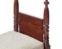 A Classical Miniature Carved Mahogany Bed