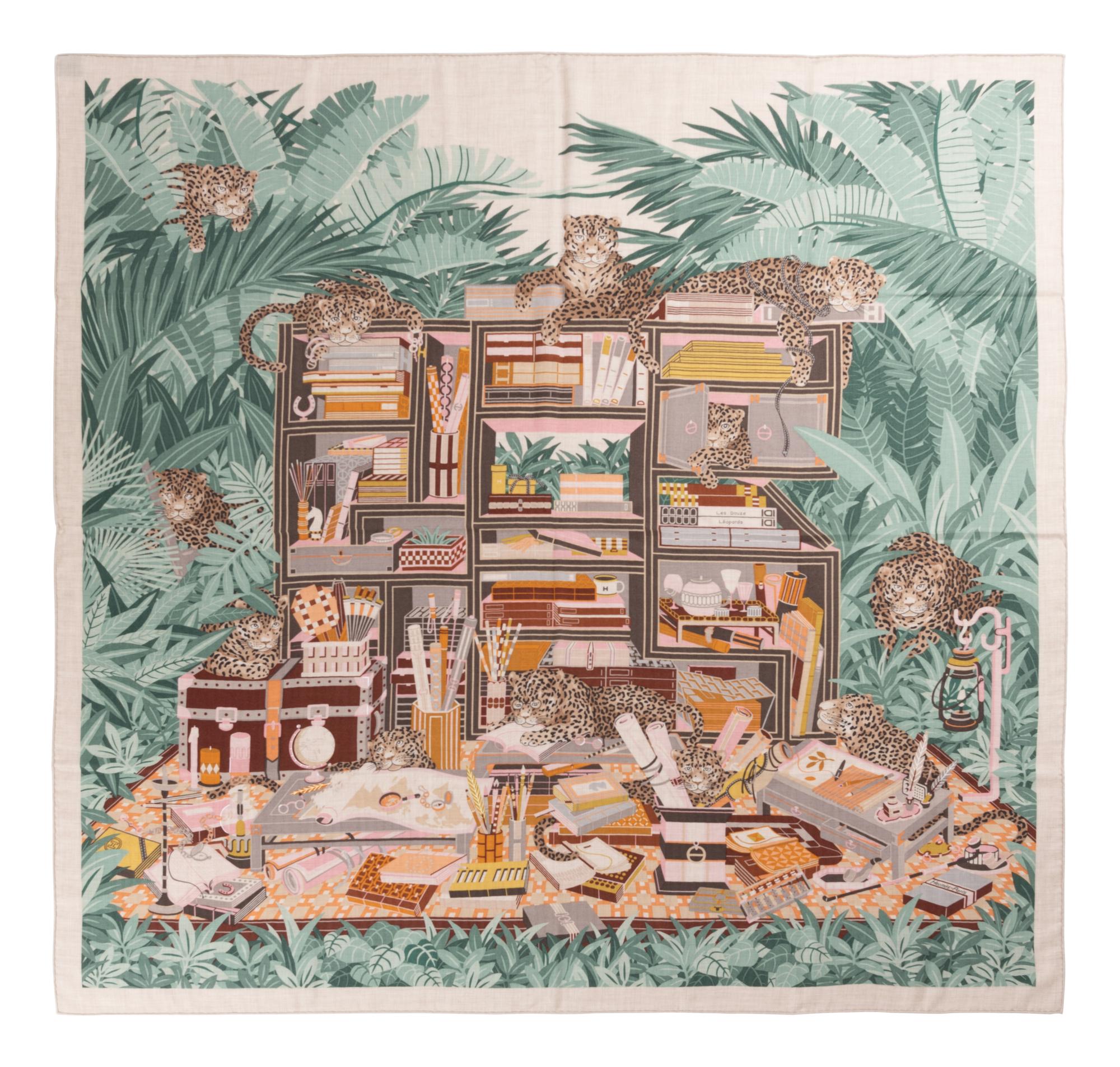 Hermès 140cm Cashmere/Silk Scarf
