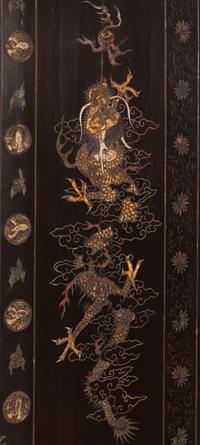 A Chinese Export Twelve-Panel Coromandel Screen
