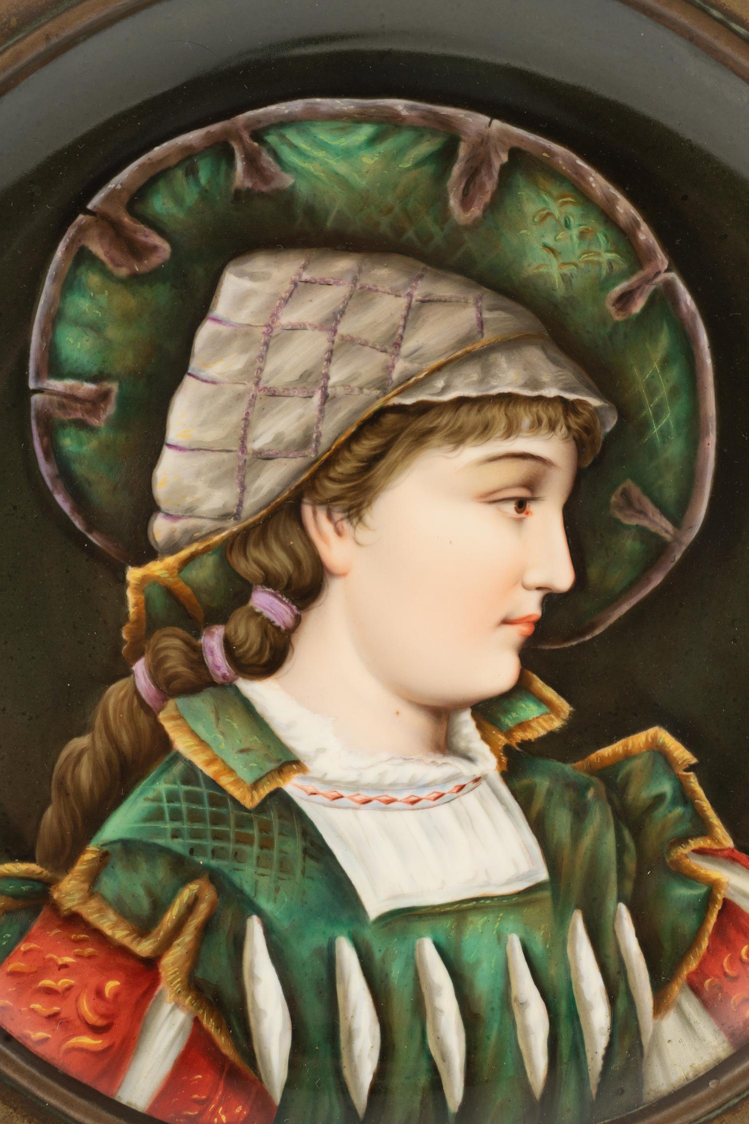 A Vienna Porcelain Cabinet Plate