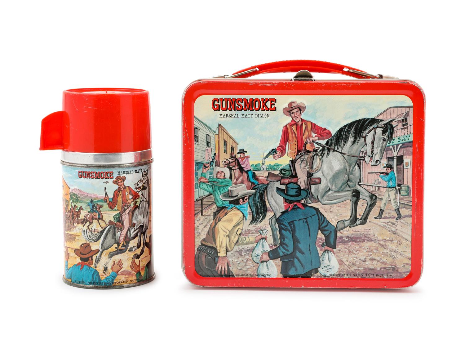 An Aladdin Industries "Gunsmoke" Lunch Box