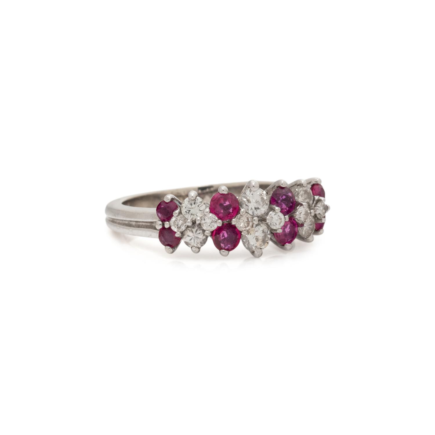 DIAMOND AND RUBY RING