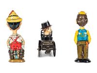 Three Marx Tin Lithograph Windup Toys