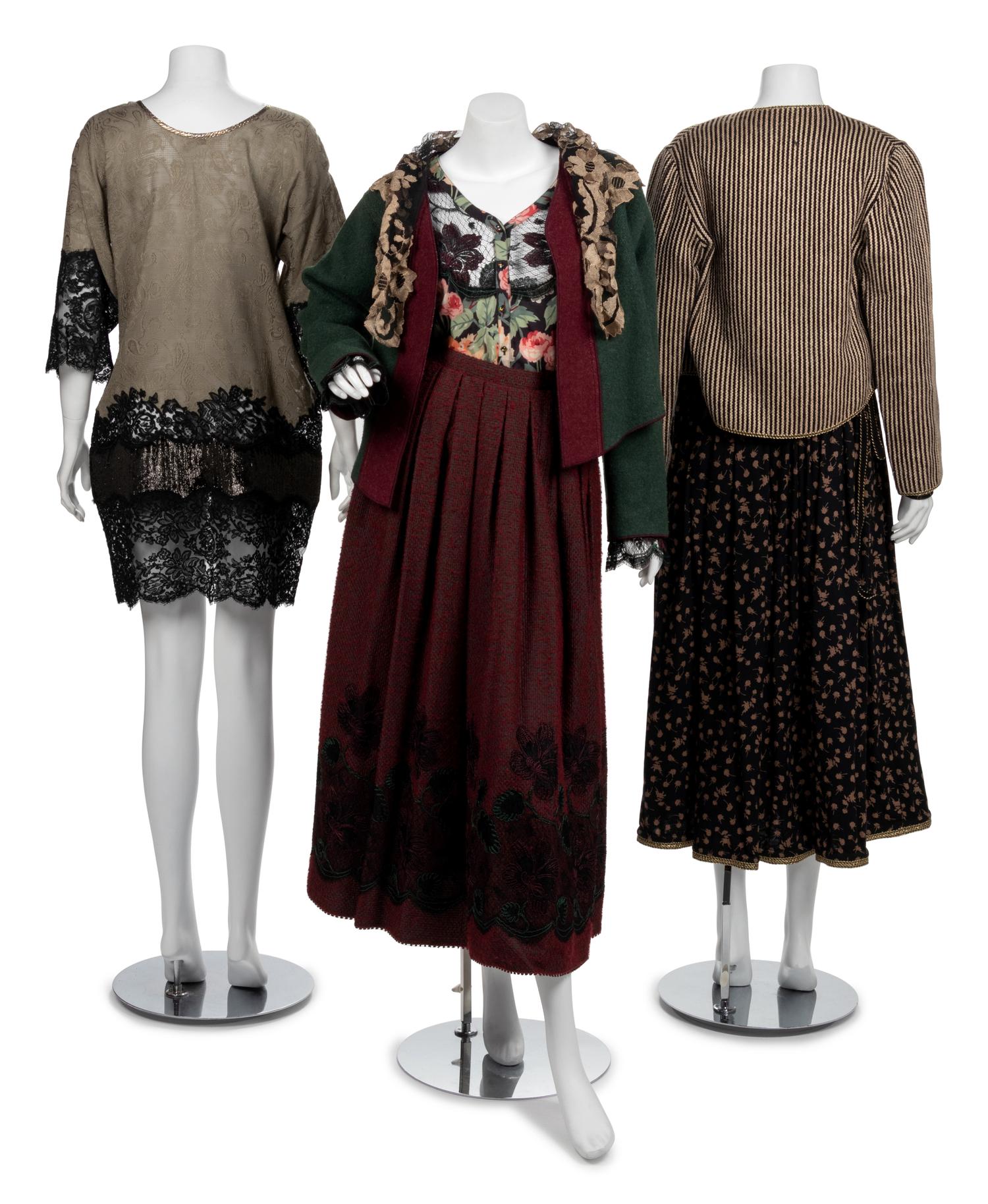 Three Geoffrey Beene Ensembles, 1980-1982