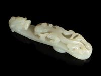 17 Chinese Jade and Hardstone Articles