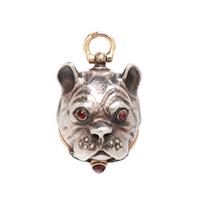 RUSSIAN, MULTIGEM BULLDOG CHARM