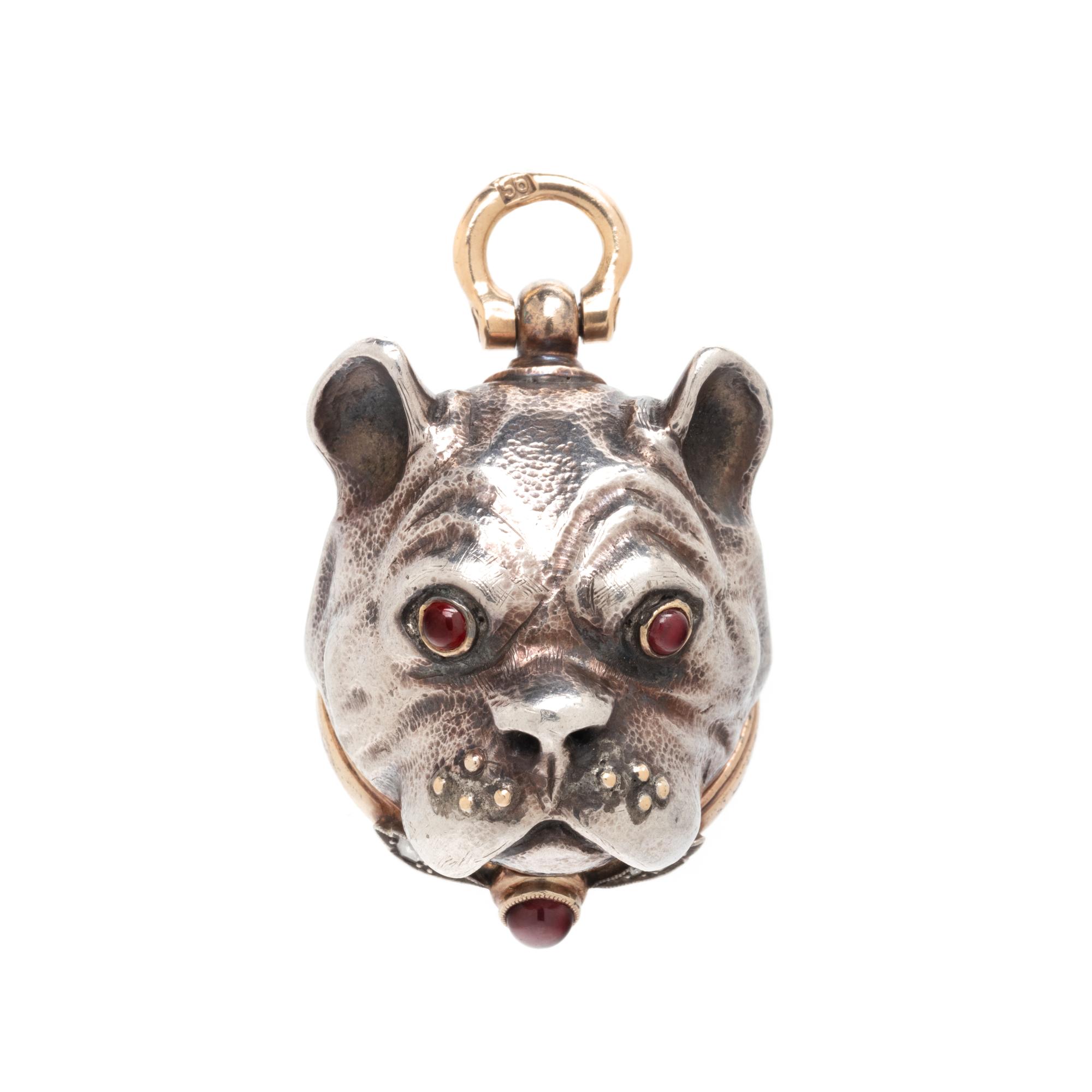 RUSSIAN, MULTIGEM BULLDOG CHARM