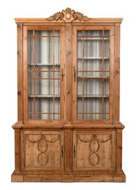 A George III Style Pine Bookcase