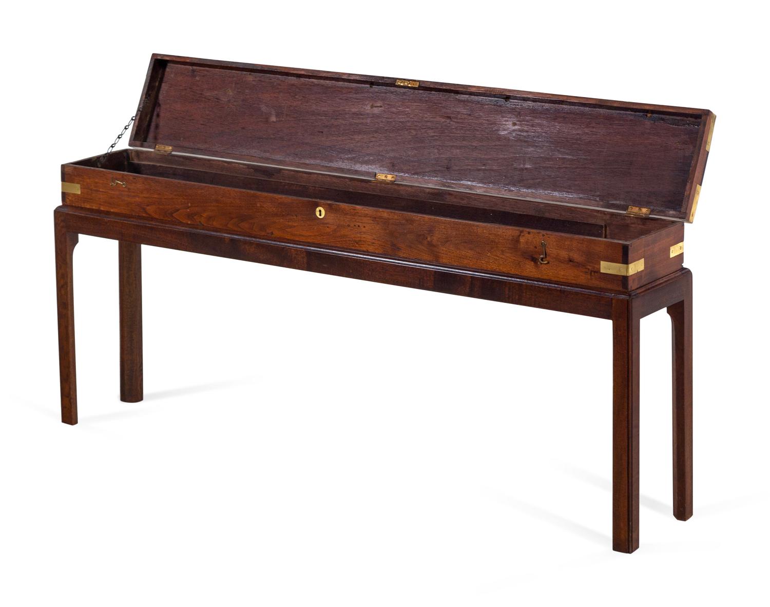 An English Mahogany Gun Case