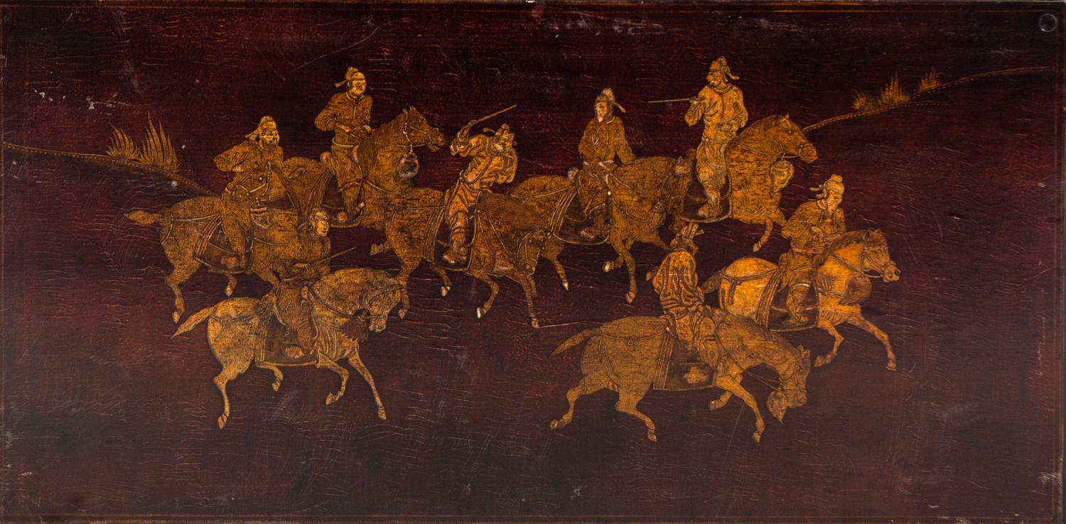 A Chinese Export Lacquer Low Table