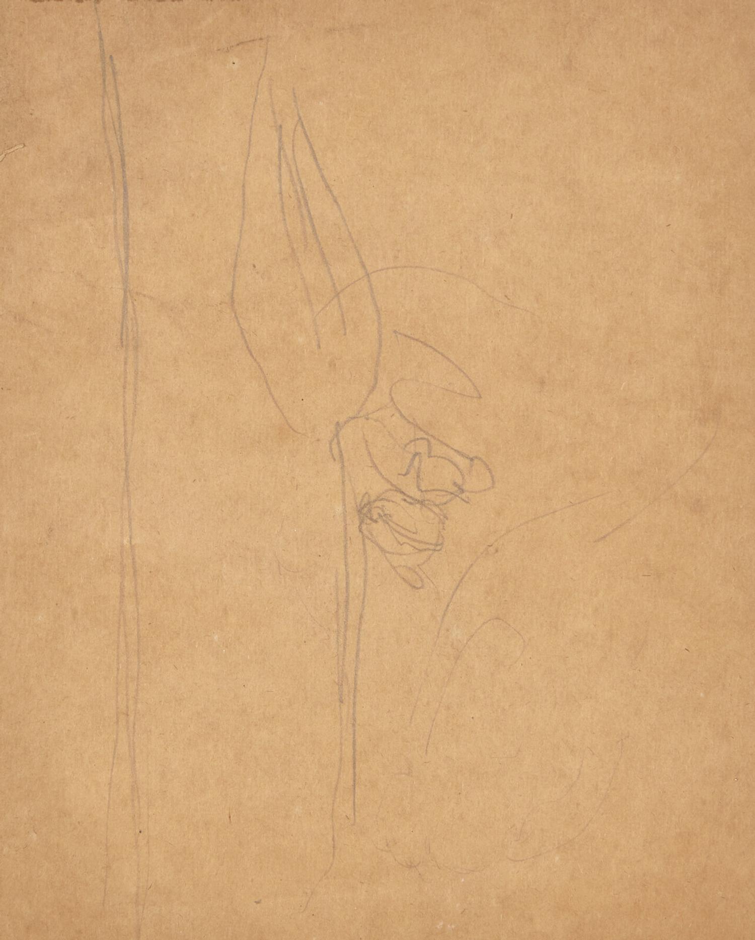 Gwen John (British, 1876–1939) — Portrait Study (with sketch verso)