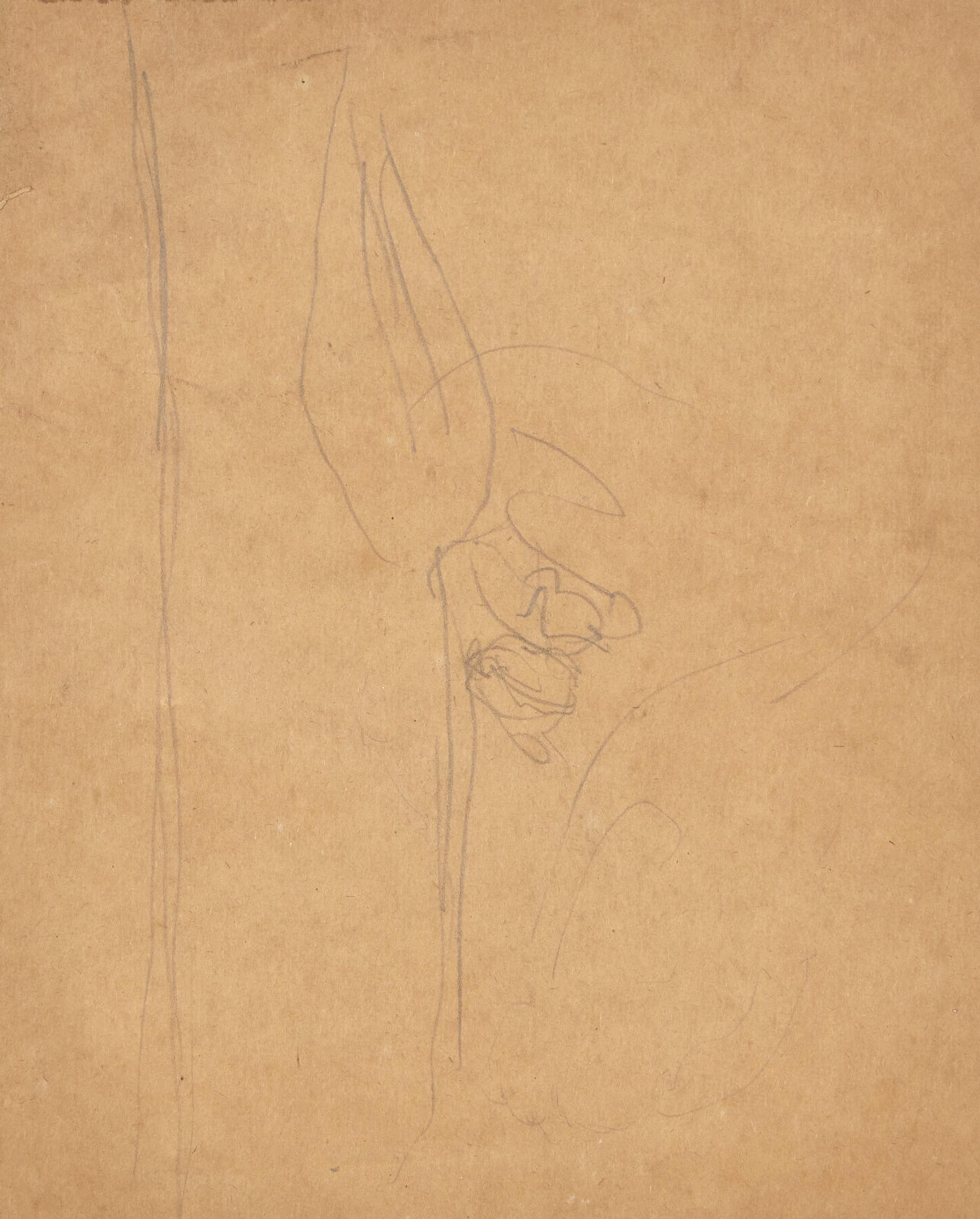 Gwen John (British, 1876–1939) — Portrait Study (with sketch verso)
