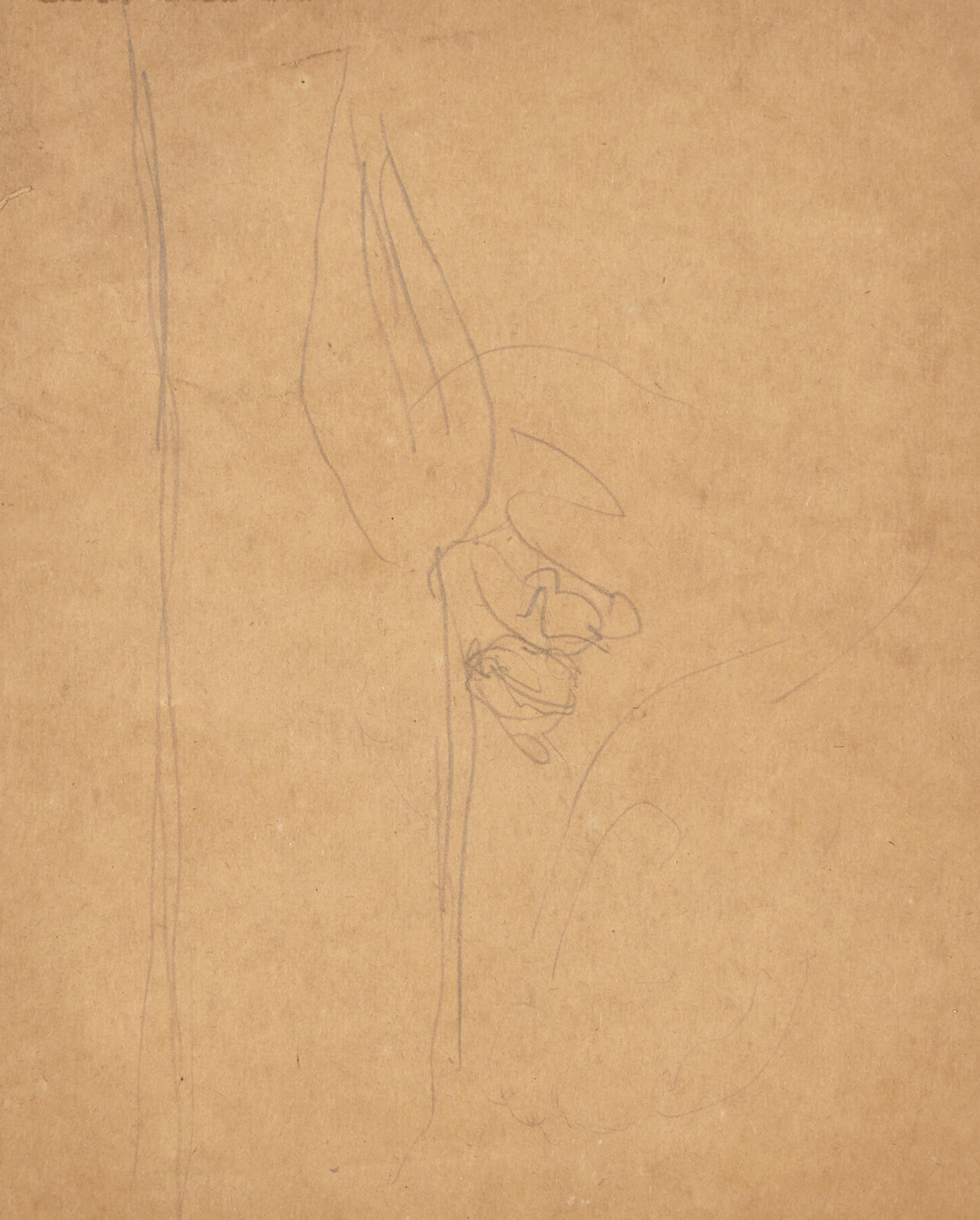 Gwen John (British, 1876–1939) — Portrait Study (with sketch verso)