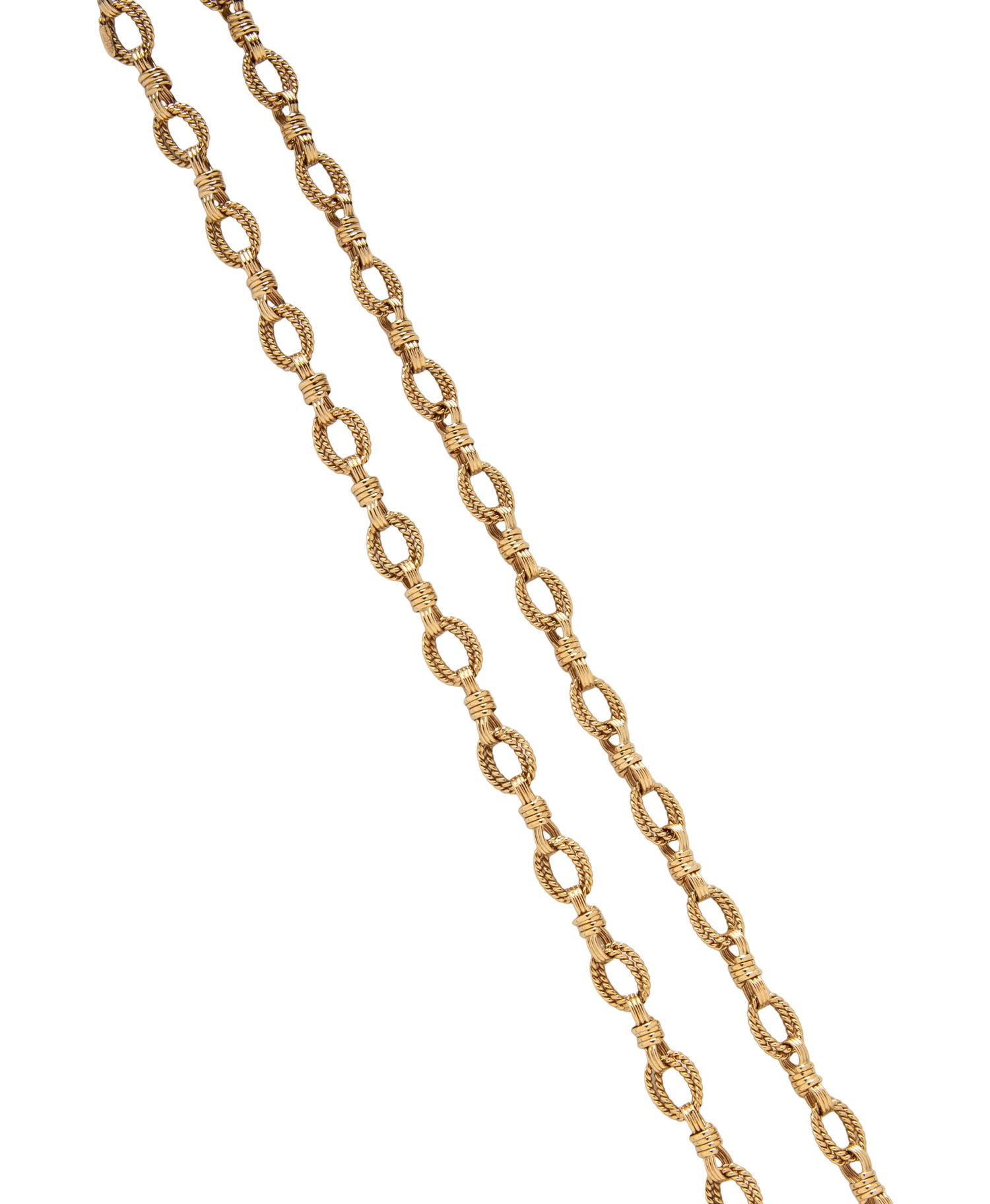 YELLOW GOLD NECKLACE