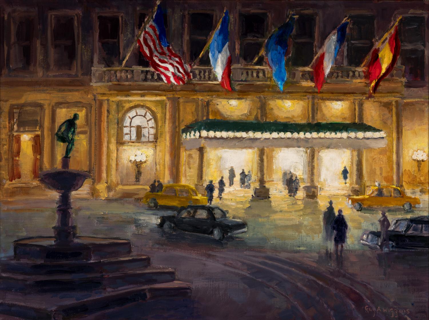 Nighttime at the Plaza