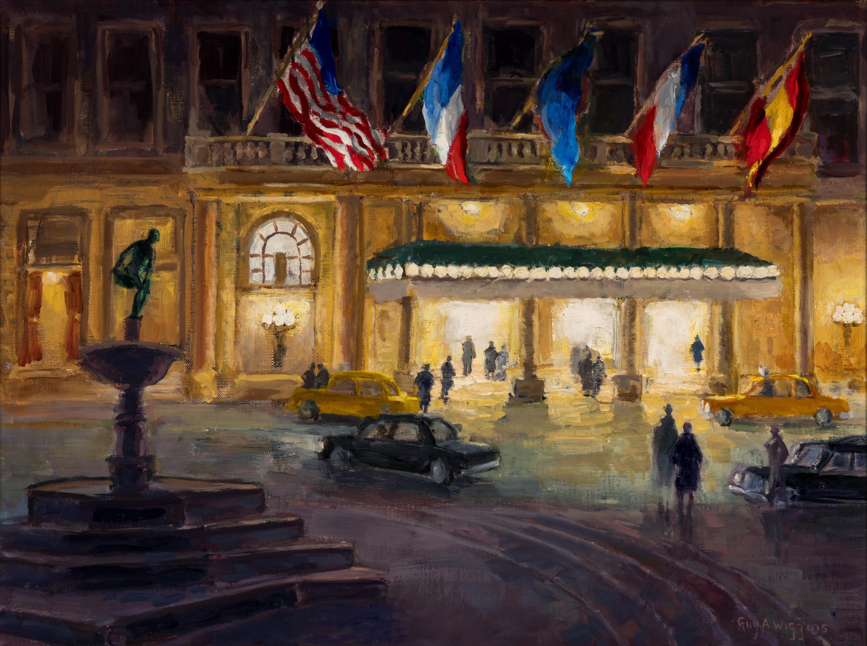 Nighttime at the Plaza