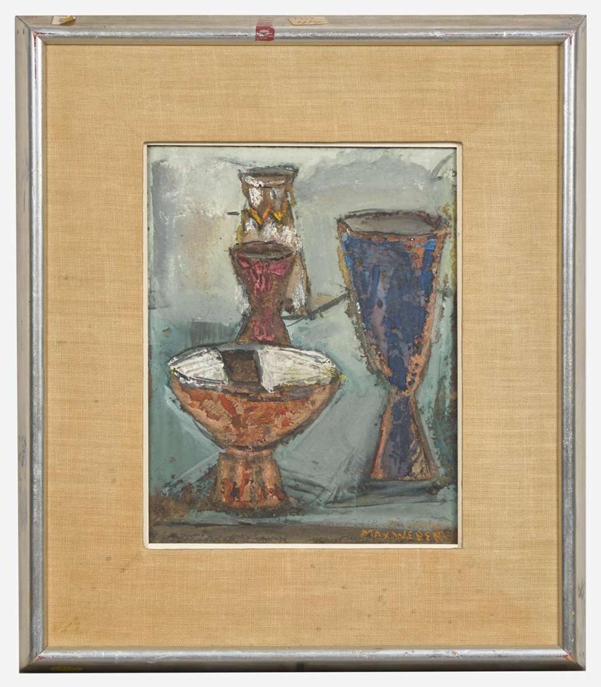 Max Weber (American, 1881-1961) - Mexican Jugs
