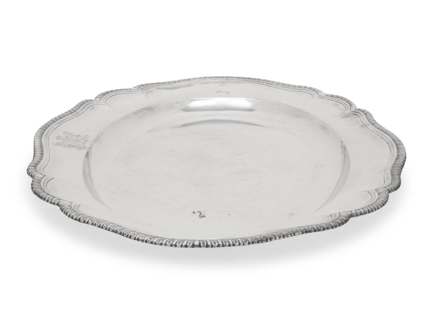 A George I Britannia Silver Serving Tray