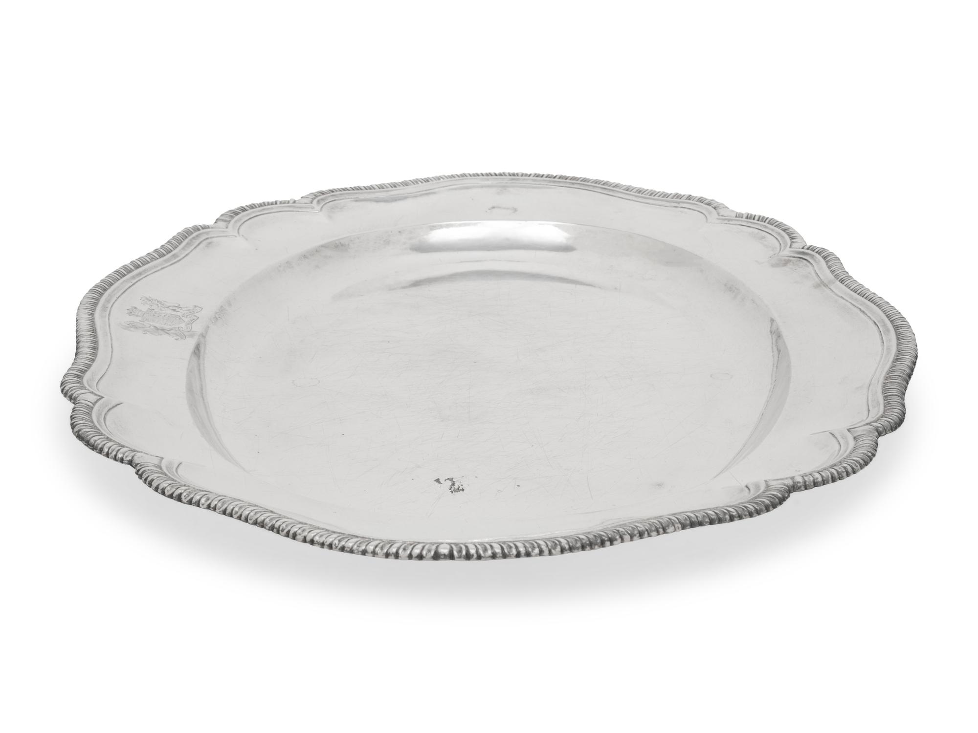 A George I Britannia Silver Serving Tray