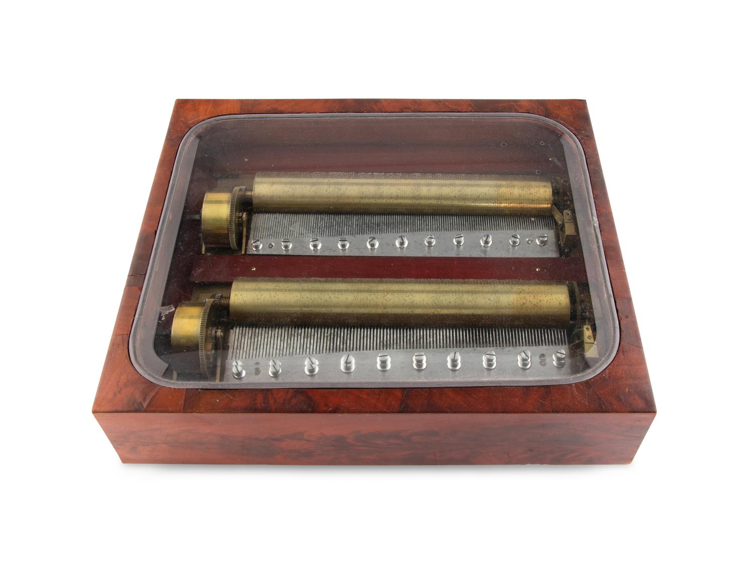 A Dual Cylinder Music Box by LeCoultre