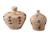 Alaskan Native Polychrome Baskets