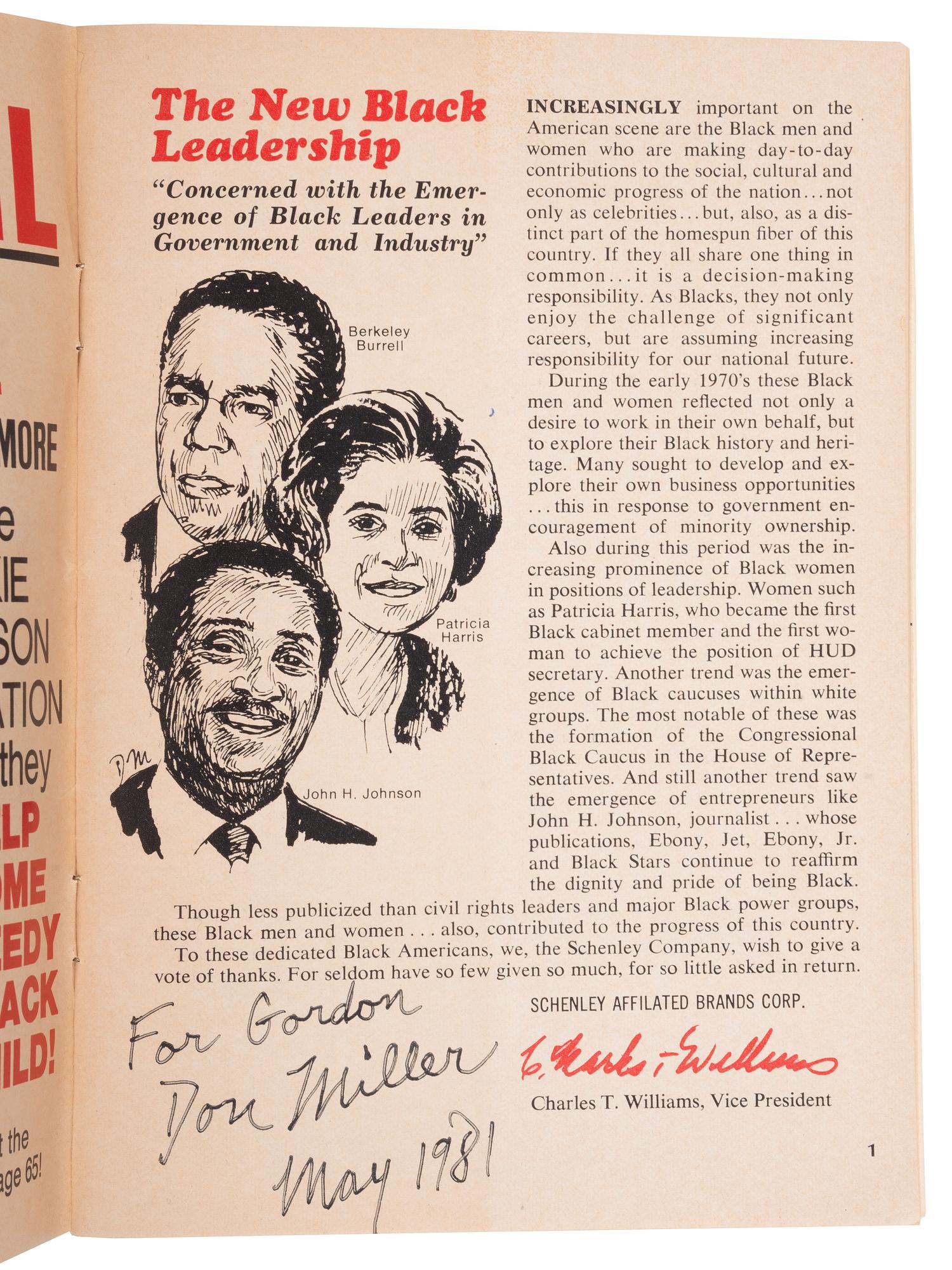 [POETRY] -- [MUSIC] -- [PARKS, Gordon (1912-2006), his copies]. A group of 7 books and literary magazines from Gordon Parks' personal collection.