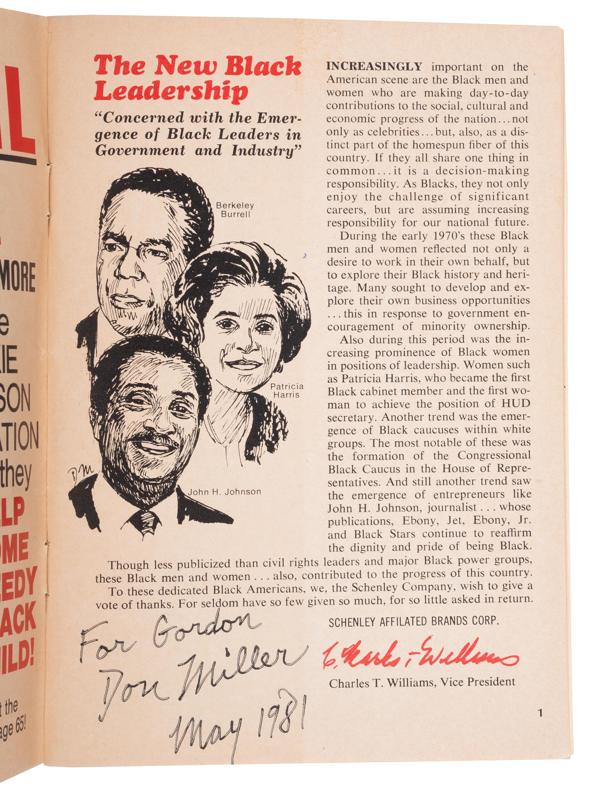 [POETRY] -- [MUSIC] -- [PARKS, Gordon (1912-2006), his copies]. A group of 7 books and literary magazines from Gordon Parks' personal collection.
