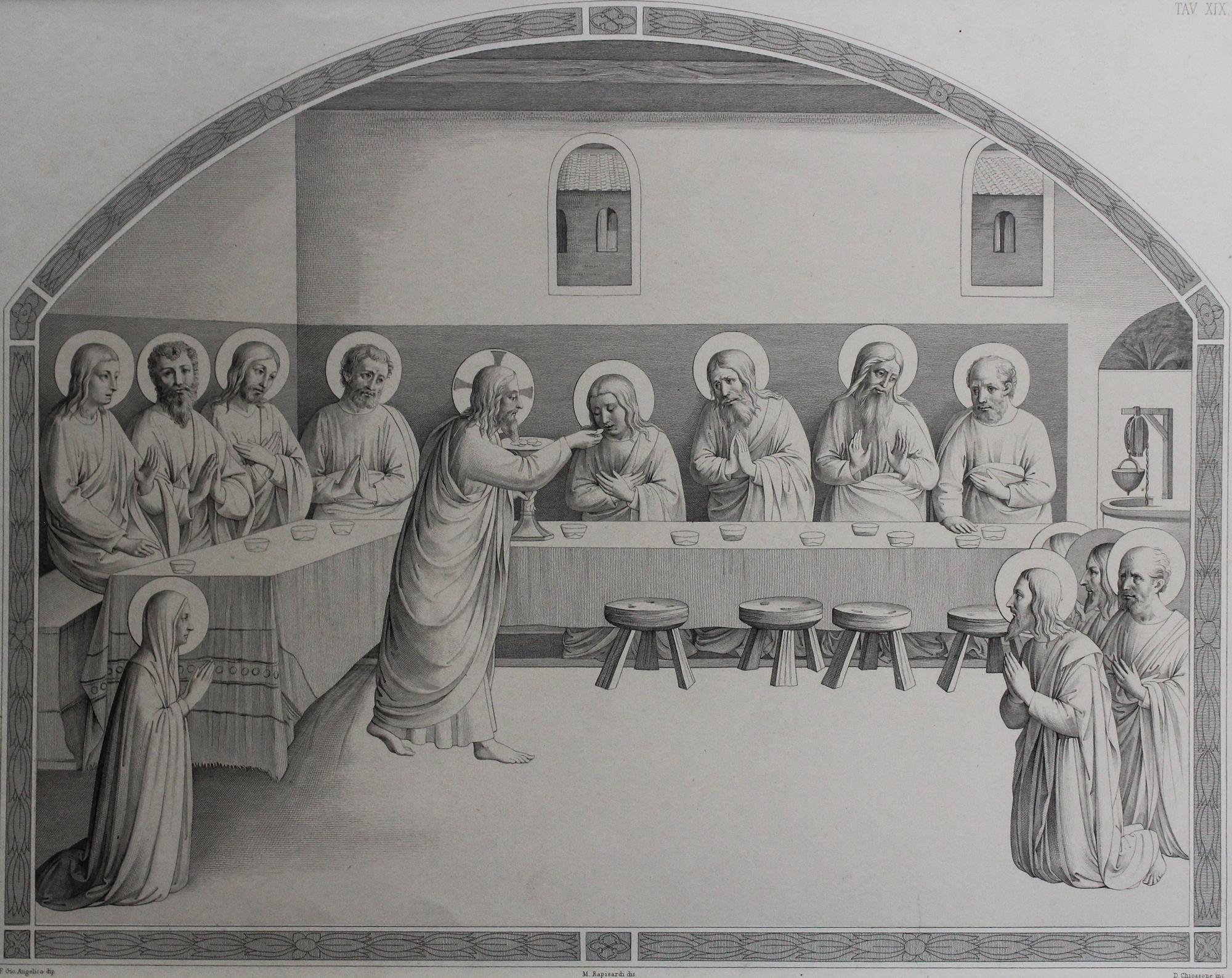 A Group of Engravings, , including works after Fra Angelico, after Raphael, after Veronese, after Guido Reni and after Annibale Carracc